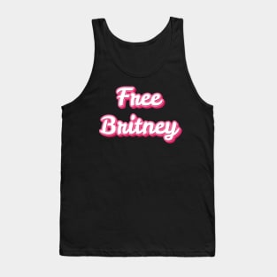 Free Britney Movement Mens Womens Youth Support #FreeBritney Pop Culture Tank Top